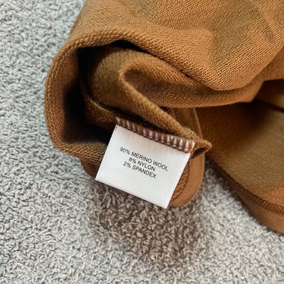 Peter Millar Crown Crafted Excursionist Flex Popover Hoodie Wool Blend Men's XXL - Picture 6 of 6